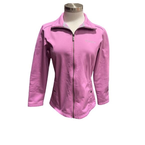 COLUMBIA WATER AND WIND RESISTANT JACKET LILAC SIZE S - Picture 7 of 7